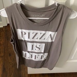 Pizza Is Life Tank Top